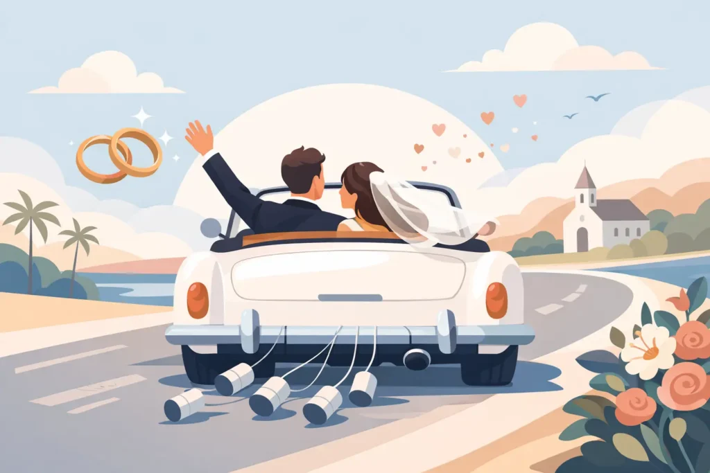 Best Wedding Getaway Car for Your Big Day