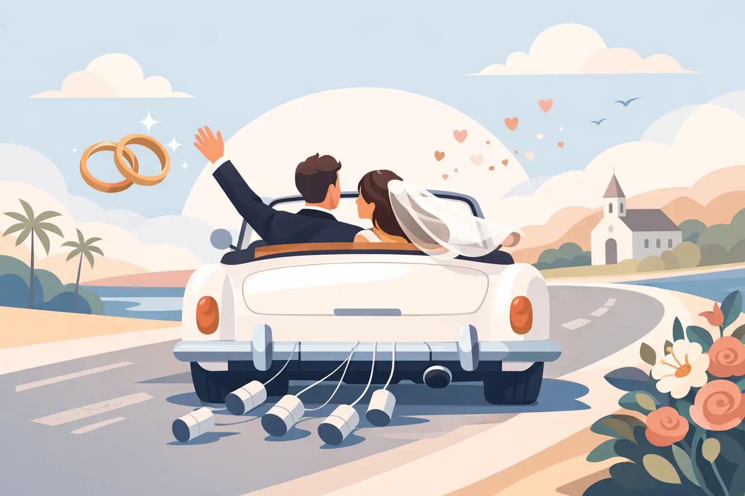 Best Wedding Getaway Car for Your Big Day