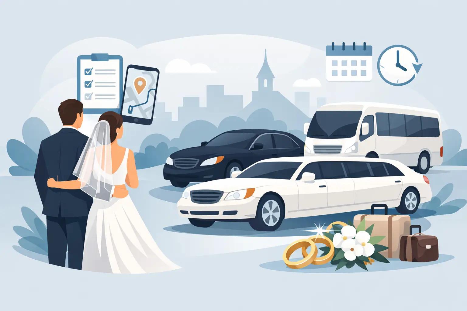 How to Book Wedding Transportation Right
