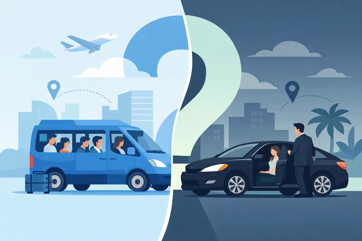 Shared Shuttle vs Private Ride: Which Fits?
