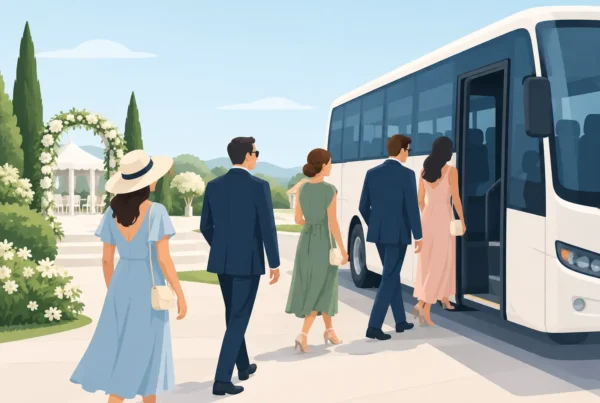 Wedding Guest Transport Guide for a Calm Day